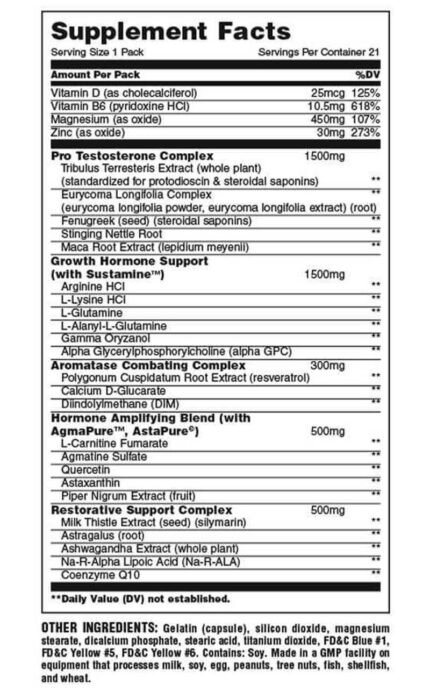 Universal Nutrition Animal M-Stak 21 Packs
