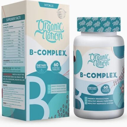 Organic Nation B-Complex Advanced Formula – 60 tablets 60 servings