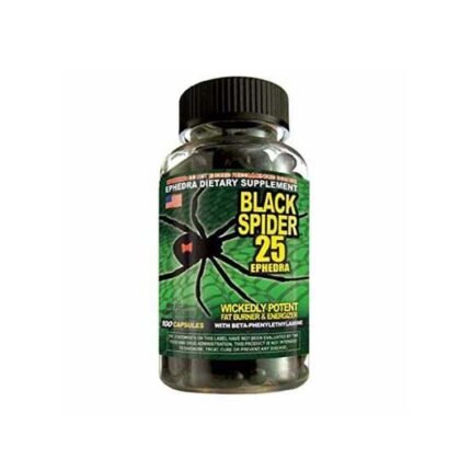 Cloma Pharma Black Spider 100 Capsules – 100 servings