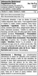 ZOOMD LABS Citrulline D L-Malate One Raw