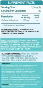 Organic Nation Caffeine 200