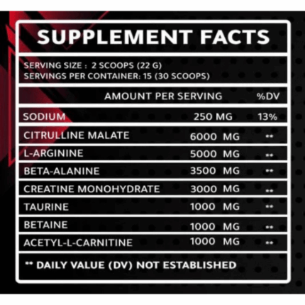 Dr.MM Evolution Preworkout – 30 servings