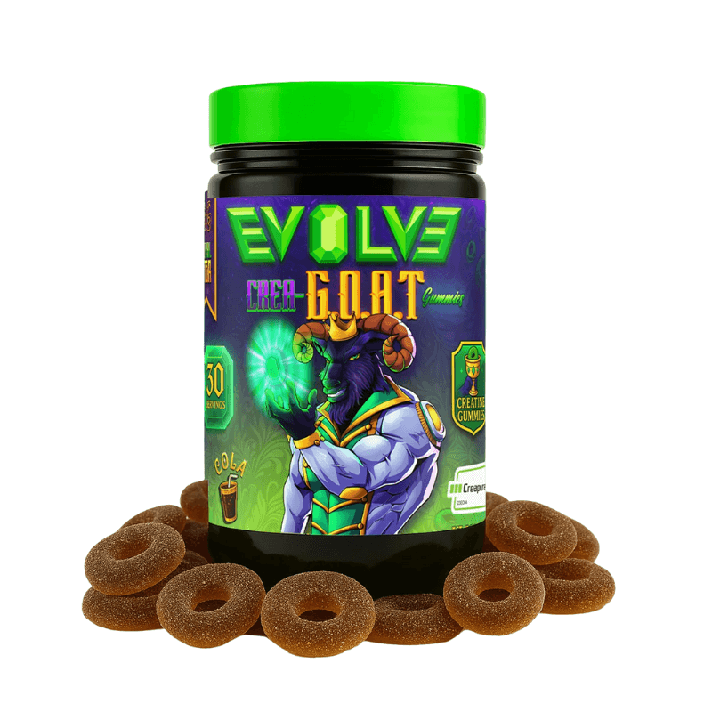 Evolve Creatine Gummies- Crea GOAT 30 Servings