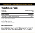 Farah Secret Arginine Alpha 300gm – 100 serv