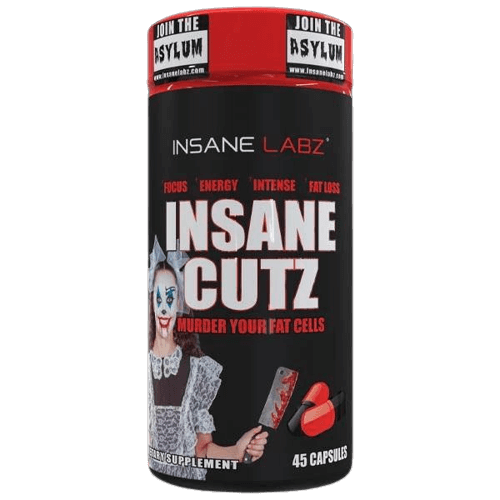Insane Labz Insane Cutz 45 Capsules Burn Body Fat