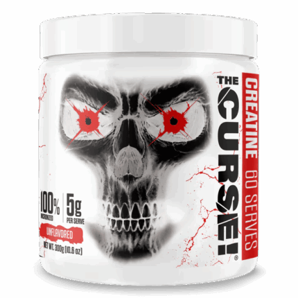 JNX Sports THE CURSE Creatine 300gm – 60 servings