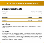 Kevin Levrone Gold Arginine 1000mg 120 Tablets