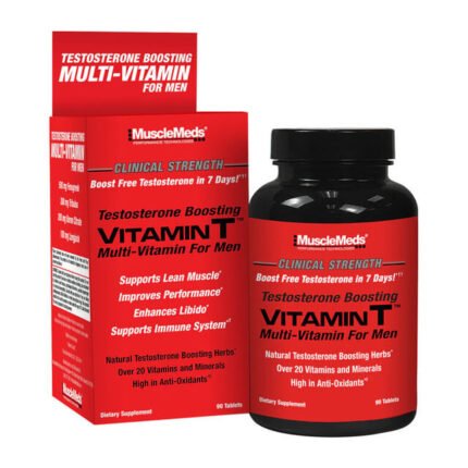 Muscle Meds Vitamin T Multivitamin +Test Booster