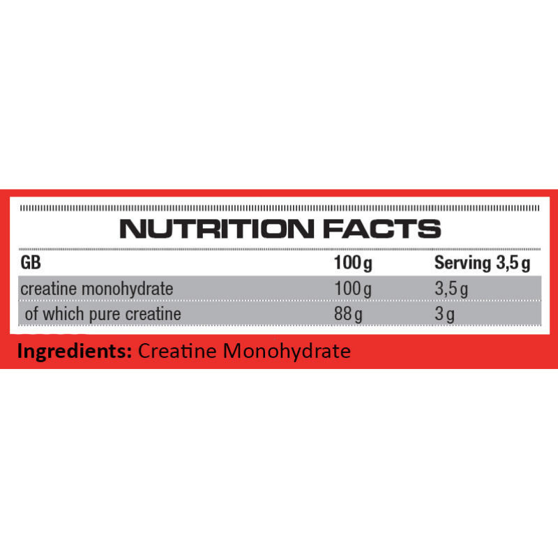 NUTREND® Creatine Monohydrate Creapure® 500gm