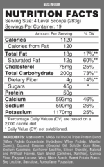 Nutrex Research Mass Infusion Advanced Mass Gainer