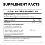 Scitec Nutrition Pow3rd! 2.0 Preworkout