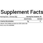 Run Alone Creatine Monohydrate 150 gm – 30 servings