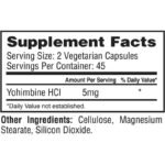 PrimaForce Yohimbine HCl 90 Caps – 45 servings