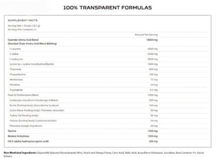 Nutrabolics Anabolic State EAA+BCAA Muscle Recovery