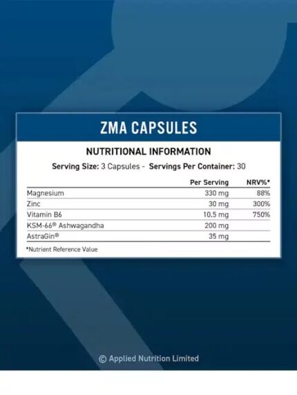 Applied Nutrition Zinc, Magnesium & Vitamin B – 90 Caps