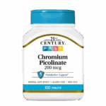 21ST CENTURY® Chromium Picolinate 200mcg 100 Tablets