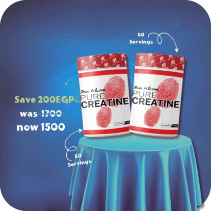 Creatine Run Alone 60 serv + 60 serv