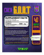 Evolve Creatine Monohydrate – Crea GOAT 40 Servings