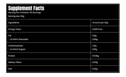Marvelous Nutrition Hyper Trophy Proten Isolate Blend 30 Servings