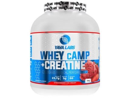 Yava Labs Whey cAMP +CREATINE 2kg – 66 serv