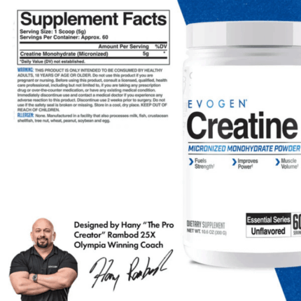 Evogen Creatine Monohydrate Micronized